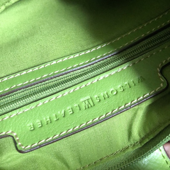 Green Leather Purse - Picture 6 of 6